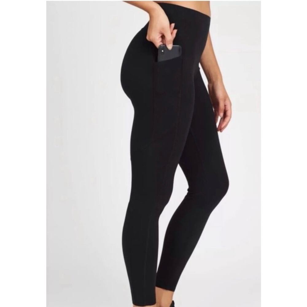 SPANX Shapewear Everywear Knockout Leggings Compression Sz 2X Black